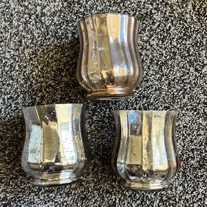 Mercury glasses votives